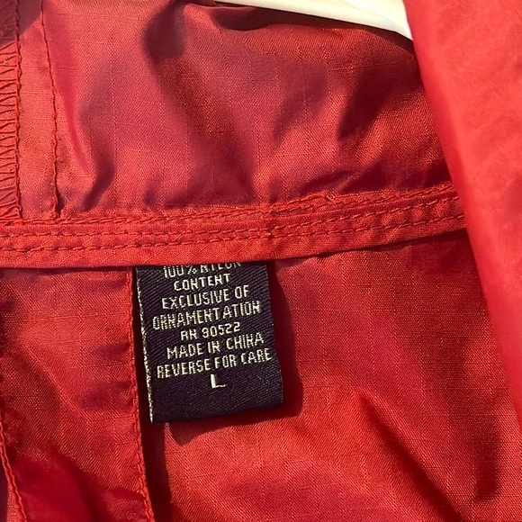 NWOT Crable Sportswear University of Alabama 100% Polyester Hooded Windbreaker - Picture 6 of 7